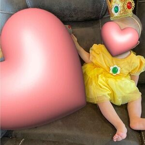 Daisy Princess Costume with Crown